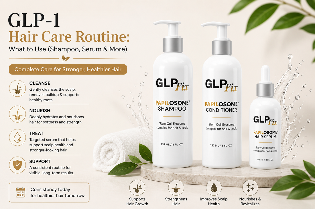 GLP-1 Hair Care Routine: Best Shampoo, Serum & Hair Support Guide โ GLP Shampoo