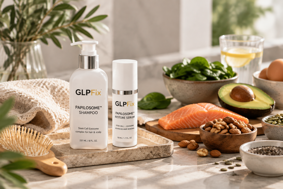 How to Prevent Telogen Effluvium on Semaglutide: The Protein & Nutrient Guide for Thicker Hair
